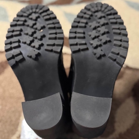 Torrid Lace-Up Moto Heel Boots 10WW - Picture 4 of 6